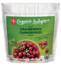 PC Organics Dried Cranberries 250 g