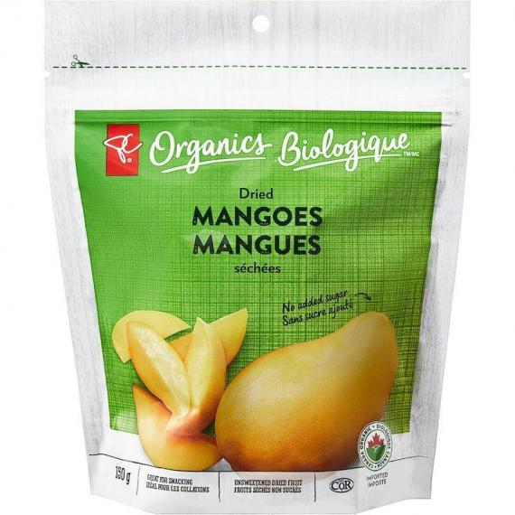 PC Organics Dried Mango 150 g