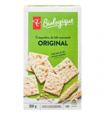 PC Organics Original Stoned Wheat Crackers 200 g