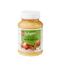 Compote de pommes non sucrée PC Organics 620 ml