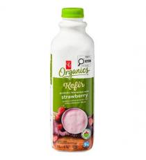 Kéfir de fraise probiotique biologique PC Organics 1000 ml