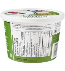 Yaourt nature style balkanique PC Organics 6 % de matières grasses 500 g
