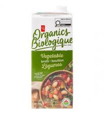 Bouillon de légumes PC Organics 900 ml