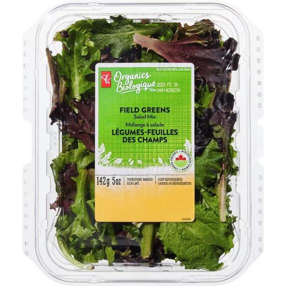 PC Organics Field Greens Salad Mix 142 g