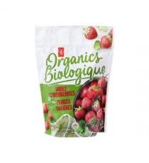 Fraises entières surgelées PC Organics 600 g