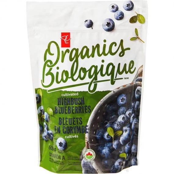 Bleusons cultivés surgelés PC Organics 600 g