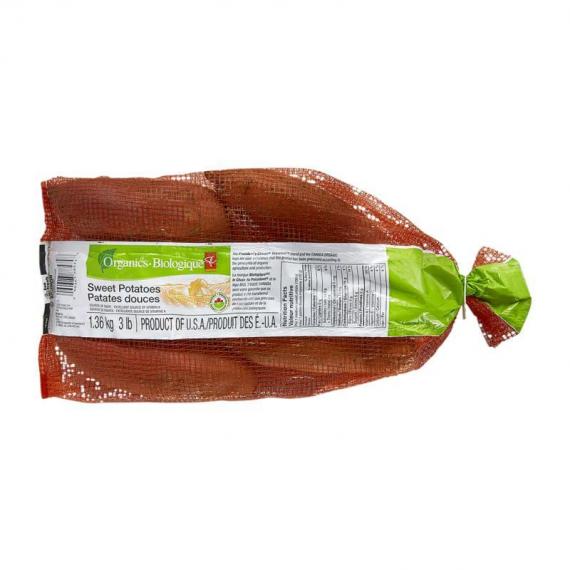 PC Organics Sweet Potatoes 3 lb Bag 1.36 kg