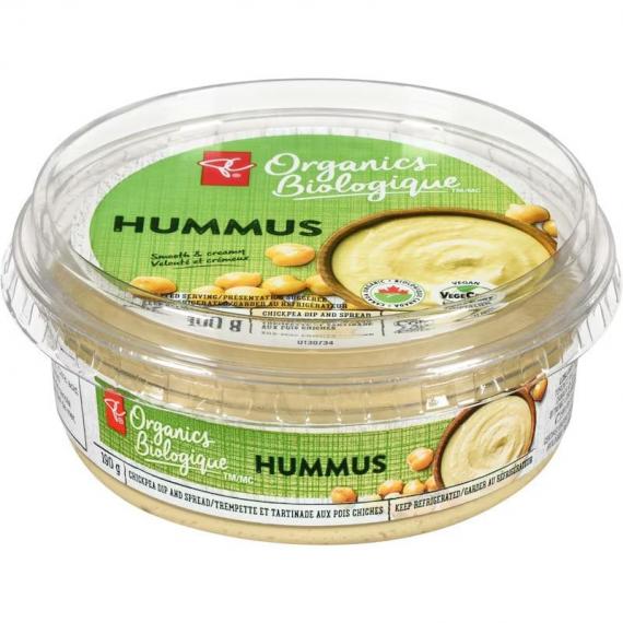 PC Organics Hummus Chickpea Dip & Spread 190 g