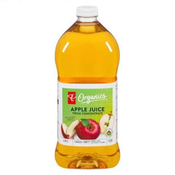 PC Organics Apple Juice Unsweetened 1.36 l
