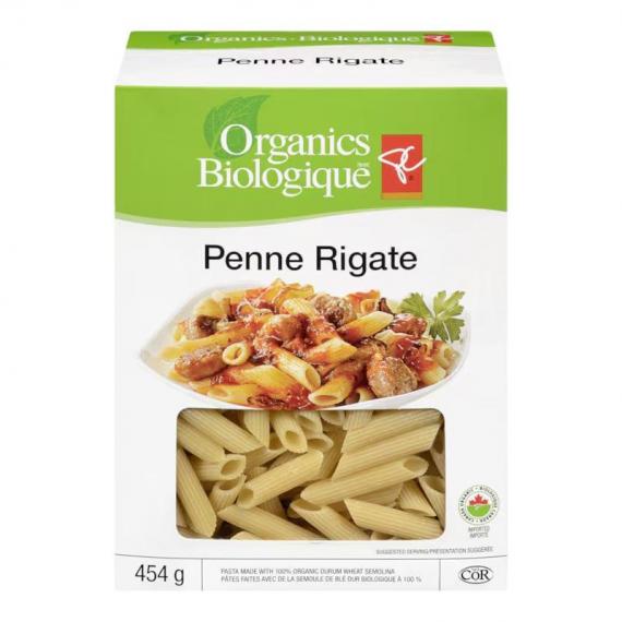 PC Organics Pasta Penne Rigate 454 g