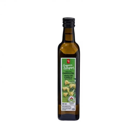 PC Organics 100% Pure Canola Oil 500 ml