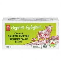 PC Organics Salted Butter Churned 250 g