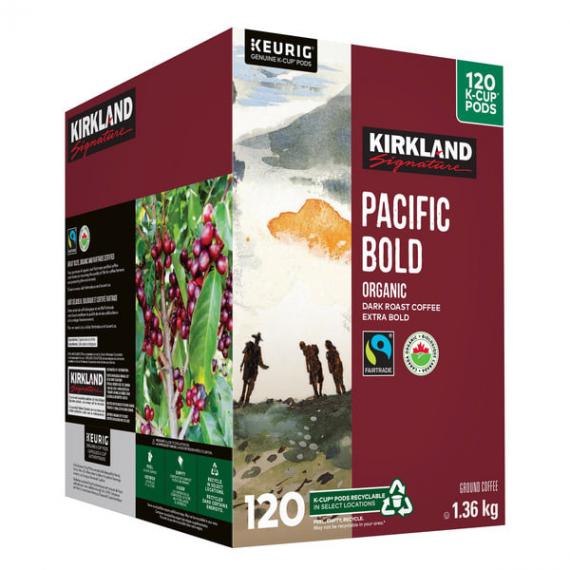 Kirkland Signature Signature Pacific Bold Coffee 120 ct