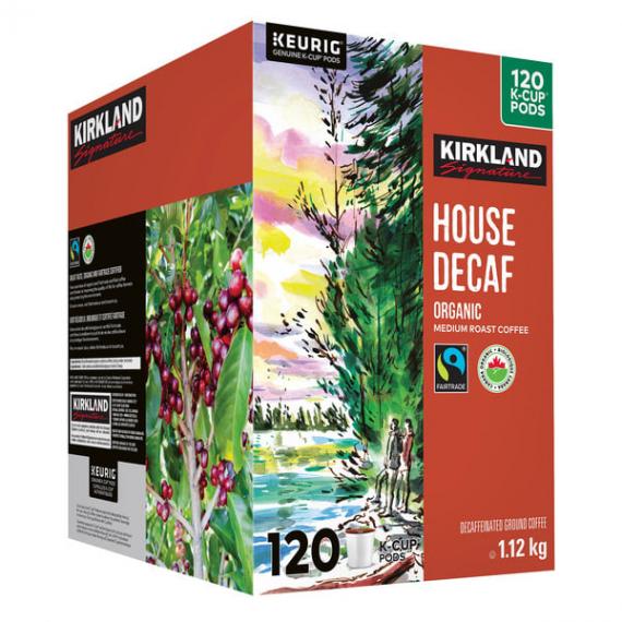 Kirkland Signature Decaffeinated K-Cups 120 ct