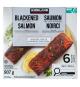 Kirkland Signature Frozen Blackened Atlantic Salmon Fillets, Boneless, Skin-On 6 ct