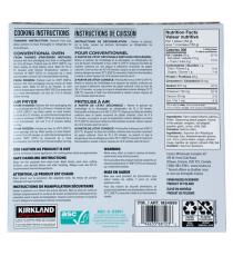 Kirkland Signature Frozen Blackened Atlantic Salmon Fillets, Boneless, Skin-On 6 ct