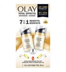 Olay Total Effects hydratant nourrissant avancé 2x50 mL