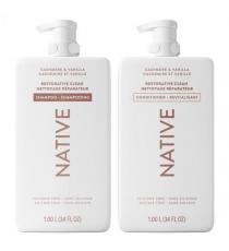 Native shampoo and conditioner 2x1L