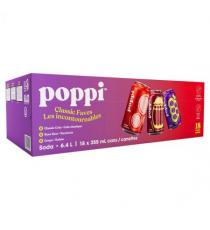 poppi Classic Faves soda 18 x 355 mL