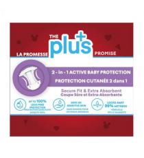 Huggies plus+ little movers diapers sizes 3