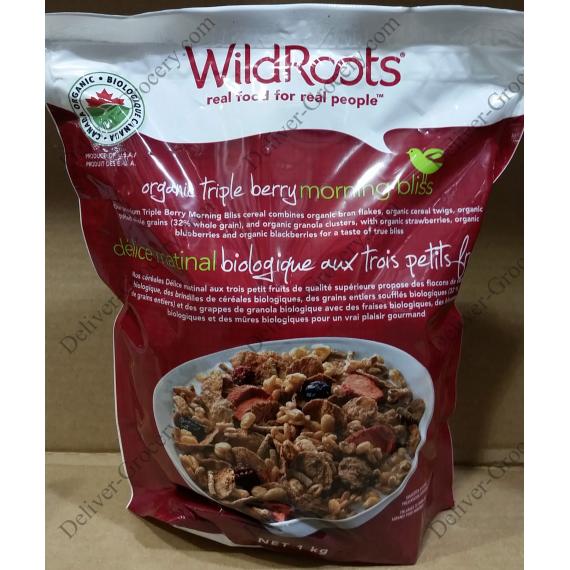 Wild Roots Organic Triple Berry Morning Bliss 1 kg