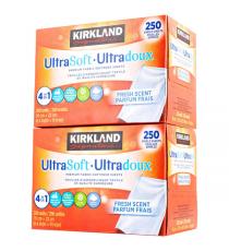 Kirkland Signature Fabric Softener Sheets, 6.4in x 9in , 2 x 250 ct