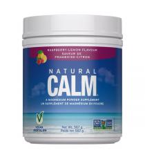Natural Calm Magnesium Citrate, Raspberry Lemon Flavour 567 g