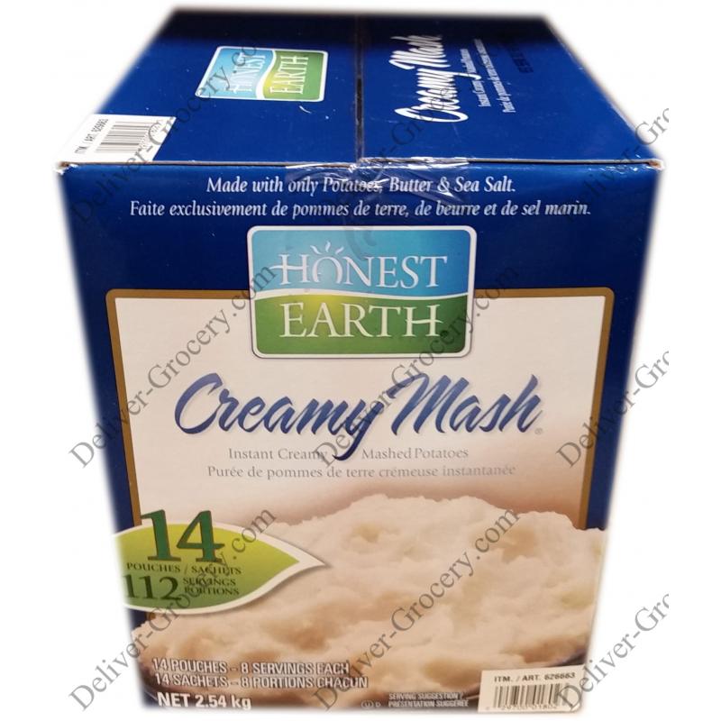 Honest Earth Creamy Mash Potatoes, 6.4 oz (Pack of 8) — Idahoan